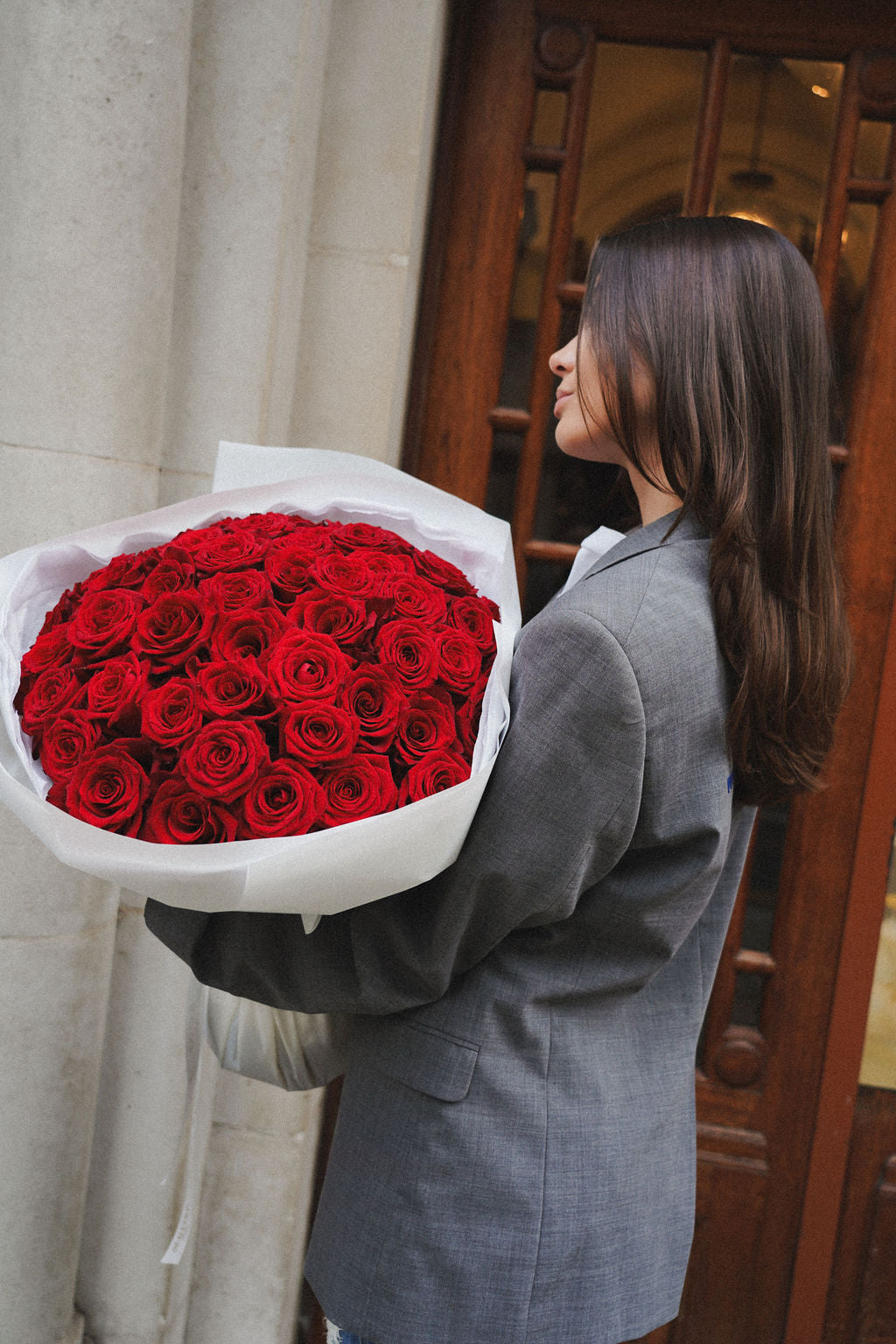 Luxury Red Roses Bouquet