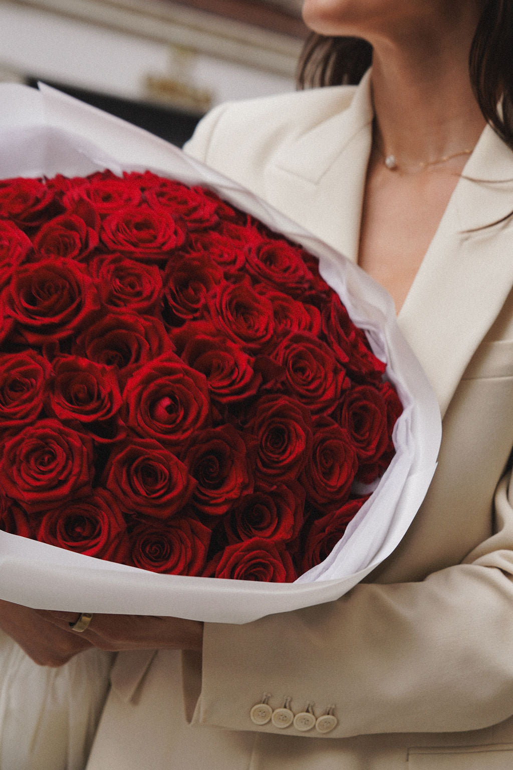 Luxury Red Roses Bouquet